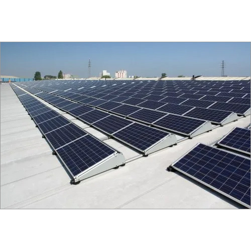 Single Flat Fix Fusion  Solar Panel - Color: Silver
