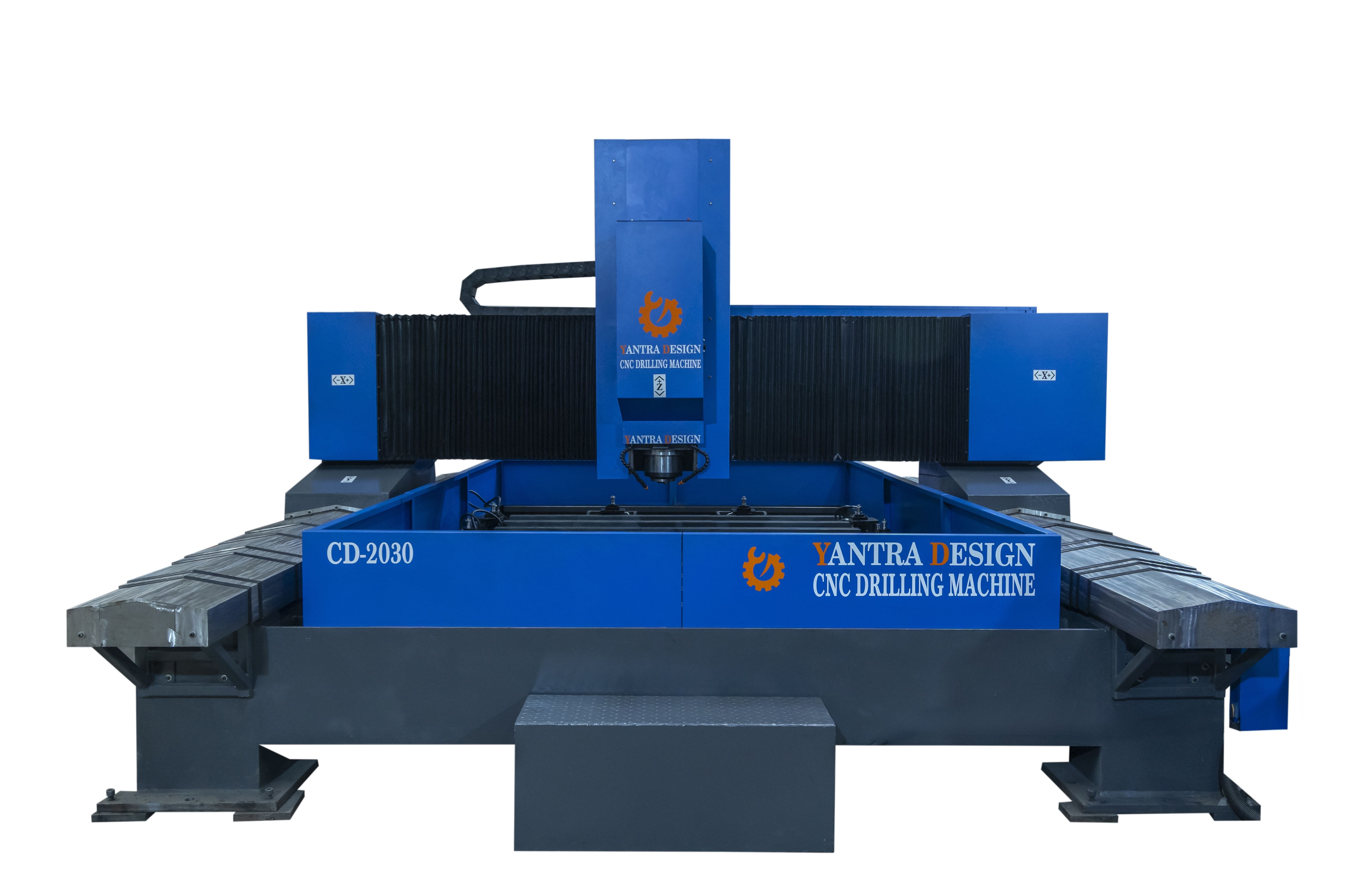 Cnc Plate Drilling Machine Specially Designed For Peb Industry - Color: Blue