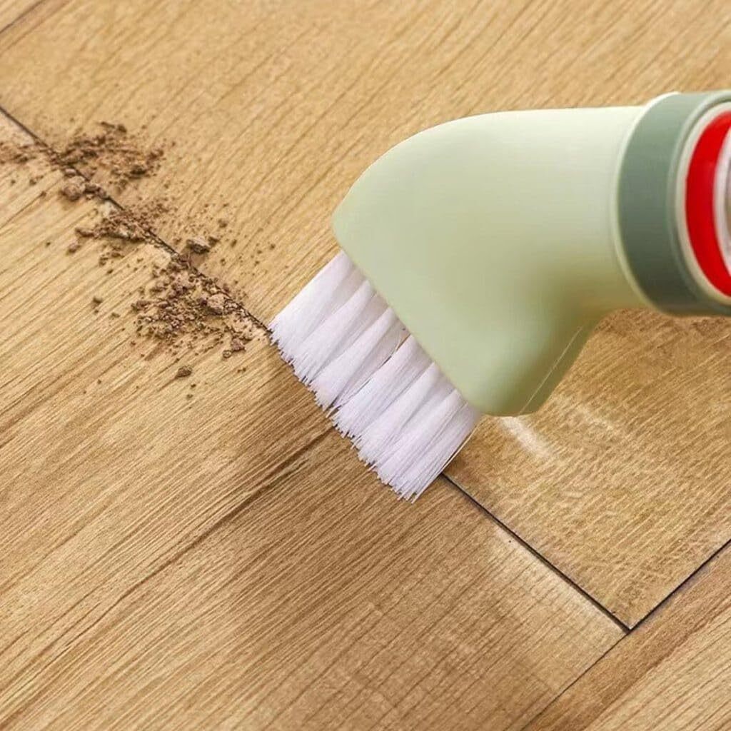 Groove Gap Cleaning Brush - Plastic, 23x13x8 Cm, Multicolor | Multi-purpose Tool For Detail Cleaning, Connects To Mineral Water Bottles