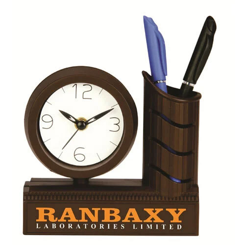 Pen Stand With Clock By Jainex Corporate Gifts