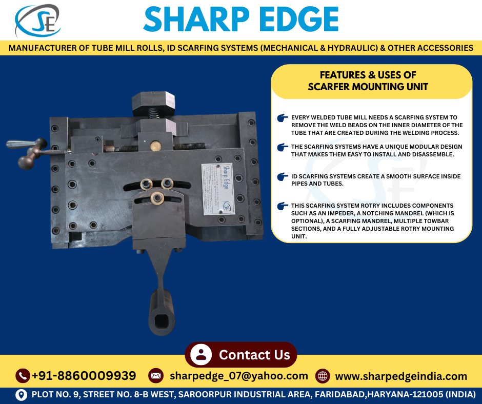 Scarfing System Mounting Assembly - Color: Silver