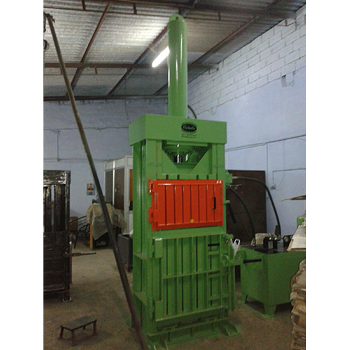 H25 Hydraulic Scrap Baling Press - MS Material, 1200x600x600 MM, Green Paint Coated | 10 HP Motor, 220-440 Volt, Industrial Use, Warranty Included