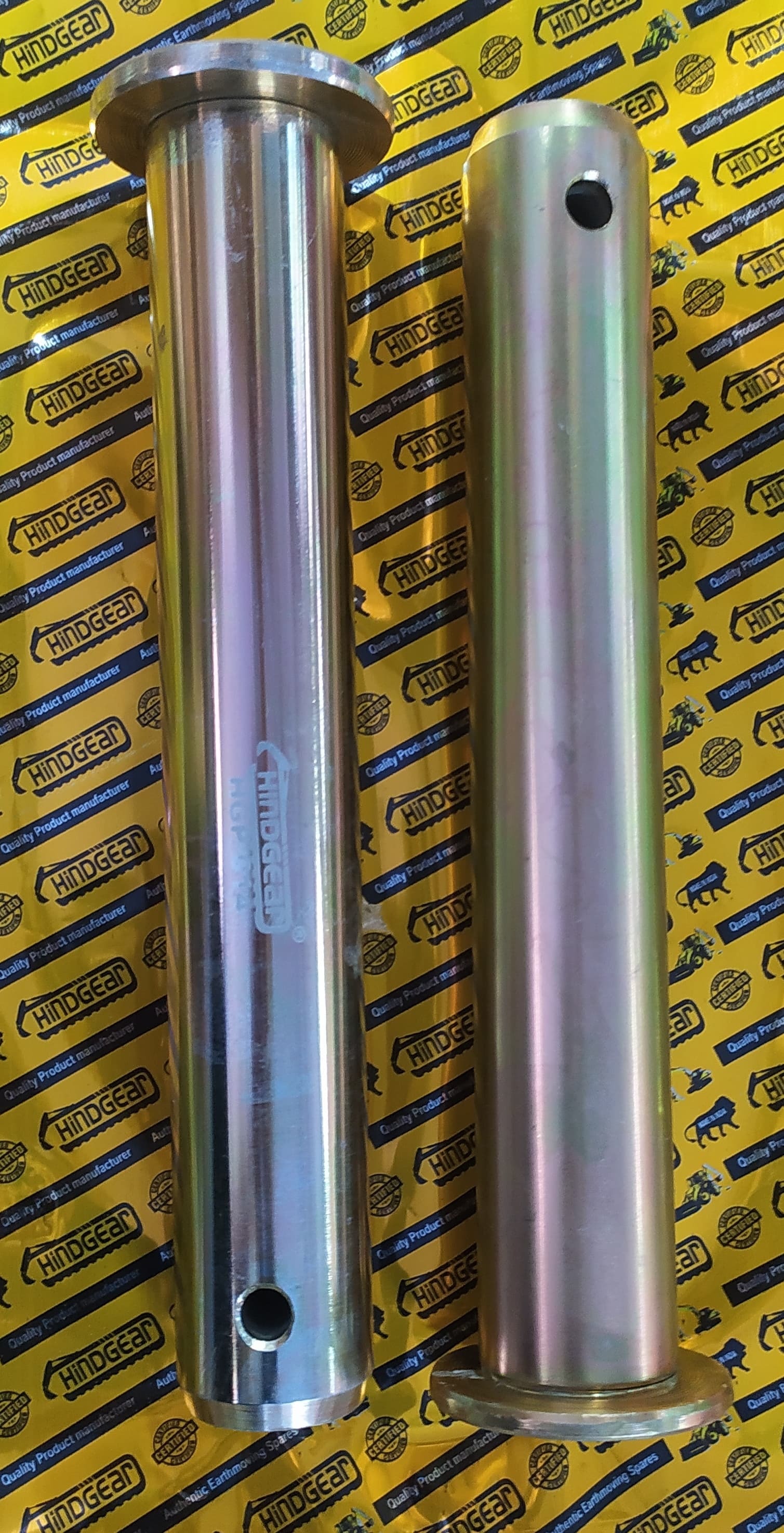 Bucket Pin 00145 L&t - Stainless Steel, Silver Color | High Efficiency For Earthmovers, Backhoe Loaders & Hydraulic Breakers