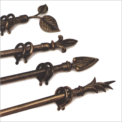 प्राचीन पर्दा रॉड