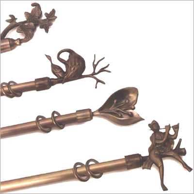 डिजाइनर पर्दे की रॉड्स