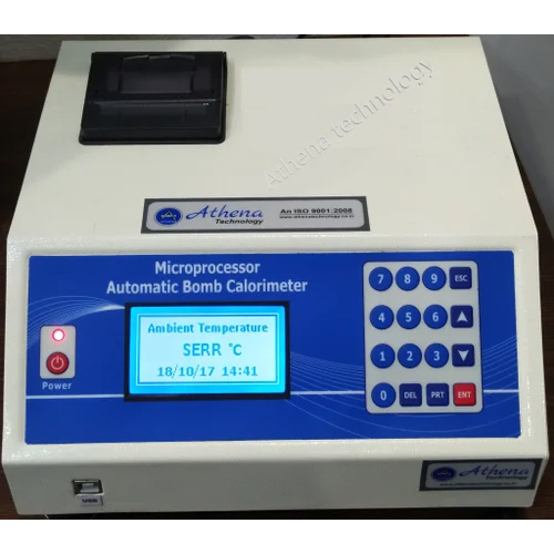 स्वचालित गणना के साथ बम कैलोरीमीटर