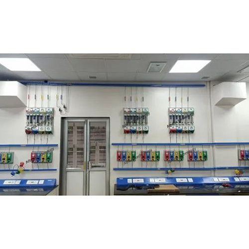 Chromatography Gas Purification Panel - Mild Steel, 220-440 Volt | White Powder Coated Surface, Warranty Included