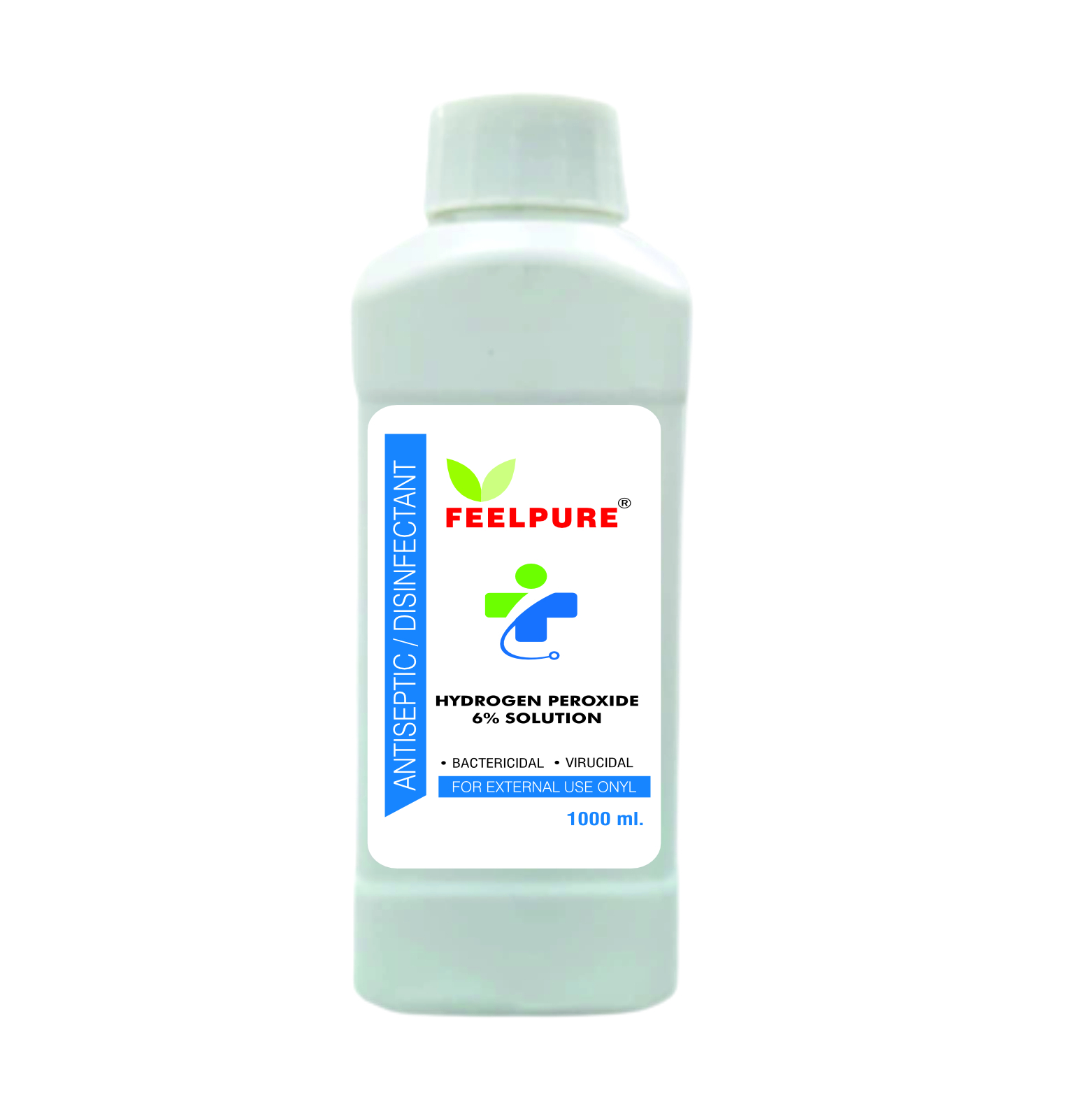 Hydrogen Peroxide 6% Solution 500ml - Application: Hospital