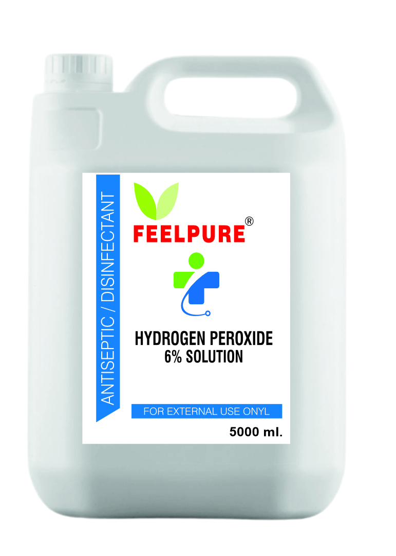 Hydrogen Peroxide 6% Solution 500ml - Application: Hospital