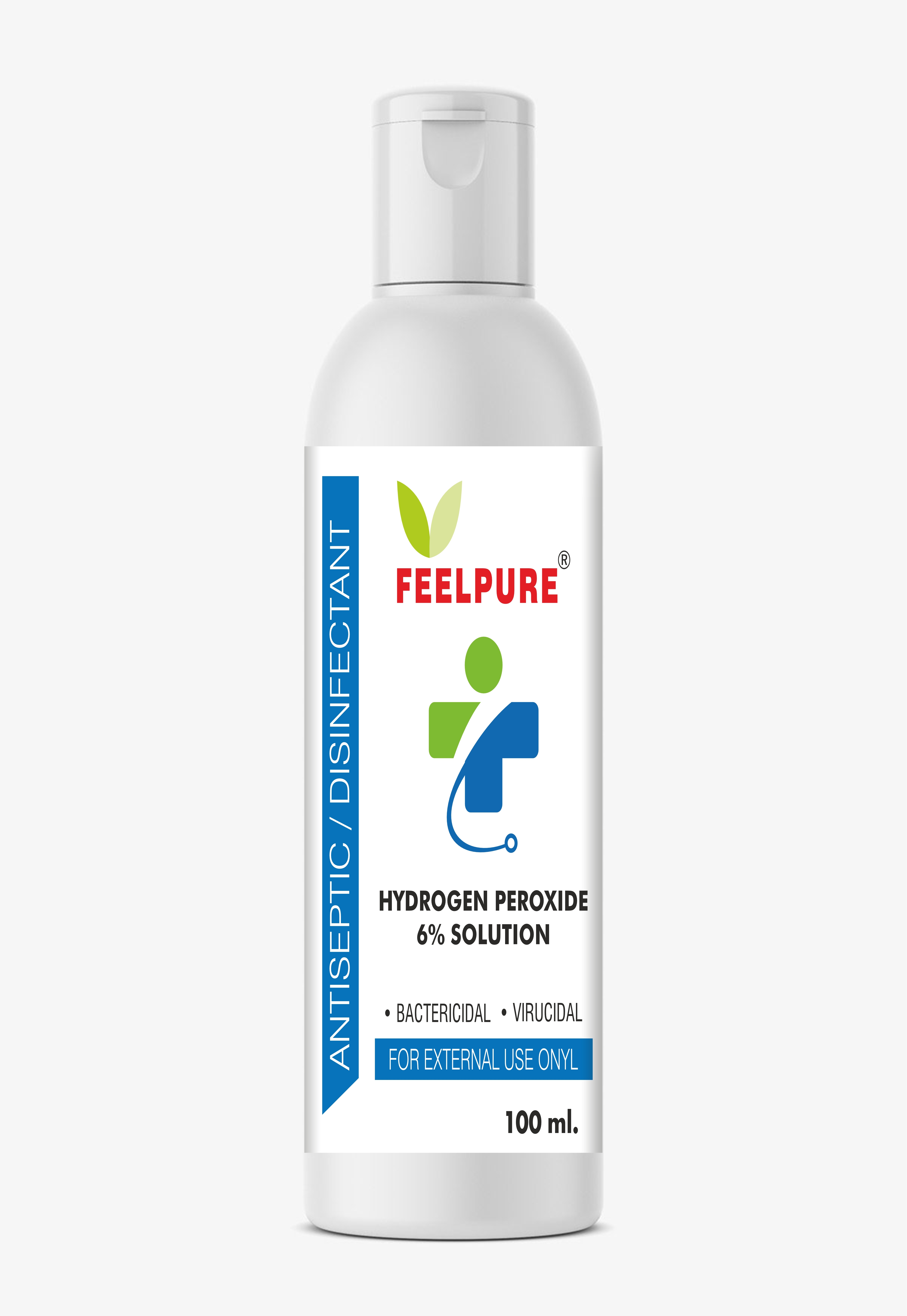 Hydrogen Peroxide 6% Solution 500ml - Application: Hospital