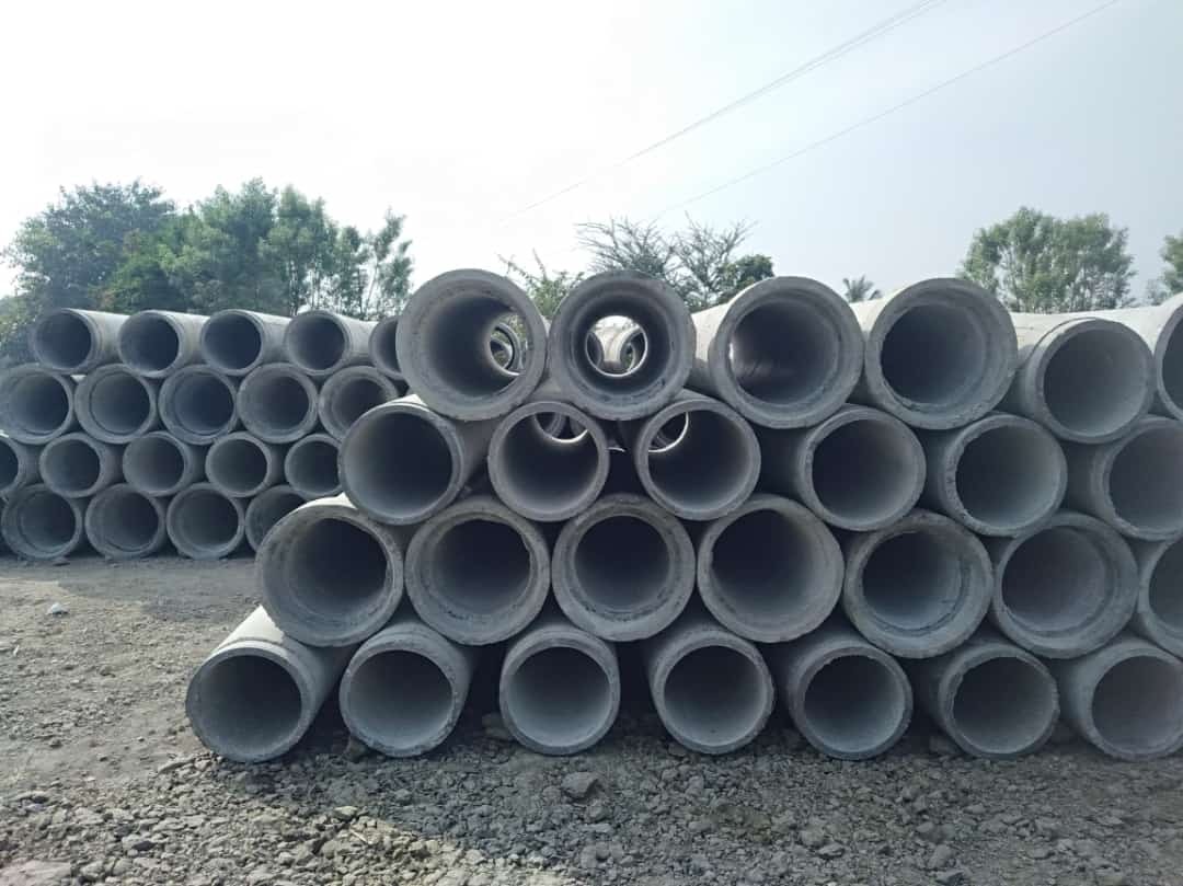 Grey Rcc Hume Pipe - Other Material Different Thickness Available | Grey Color Versatile Hume Pipe For Various Applications