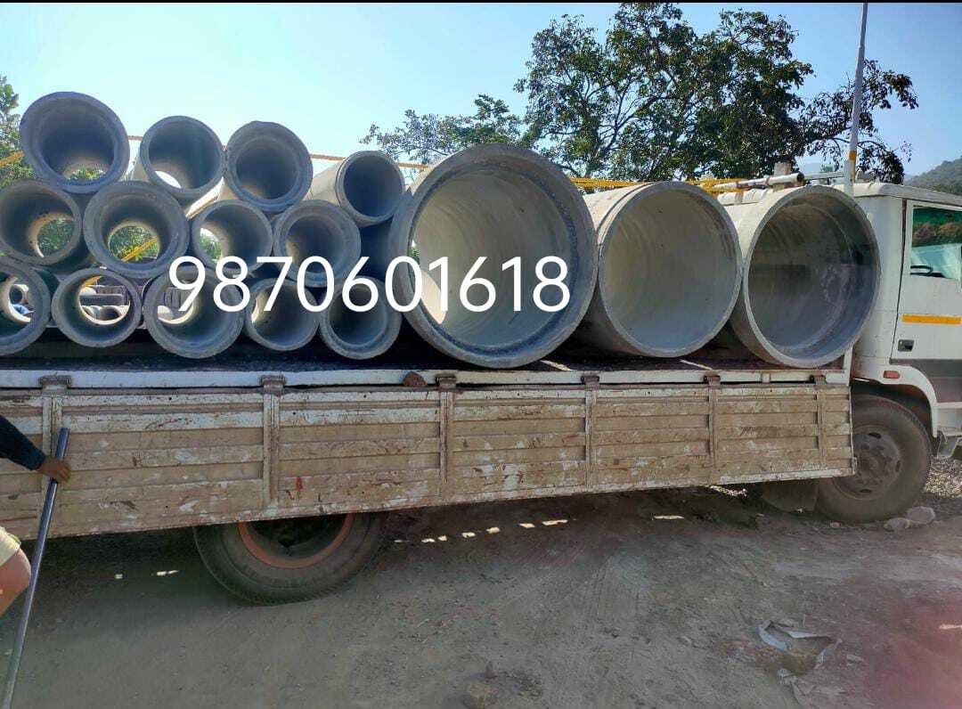 Grey Rcc Hume Pipe - Other Material Different Thickness Available | Grey Color Versatile Hume Pipe For Various Applications