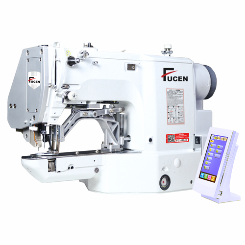 Fc-430-o: High Speed Direct Drive, Computer Controlled Lockstitch Round Bar Tacking Sewing Machine (Cap Hole)