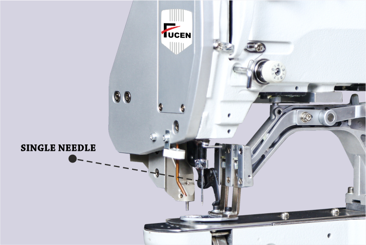 Fc-430-o: High Speed Direct Drive, Computer Controlled Lockstitch Round Bar Tacking Sewing Machine (Cap Hole)