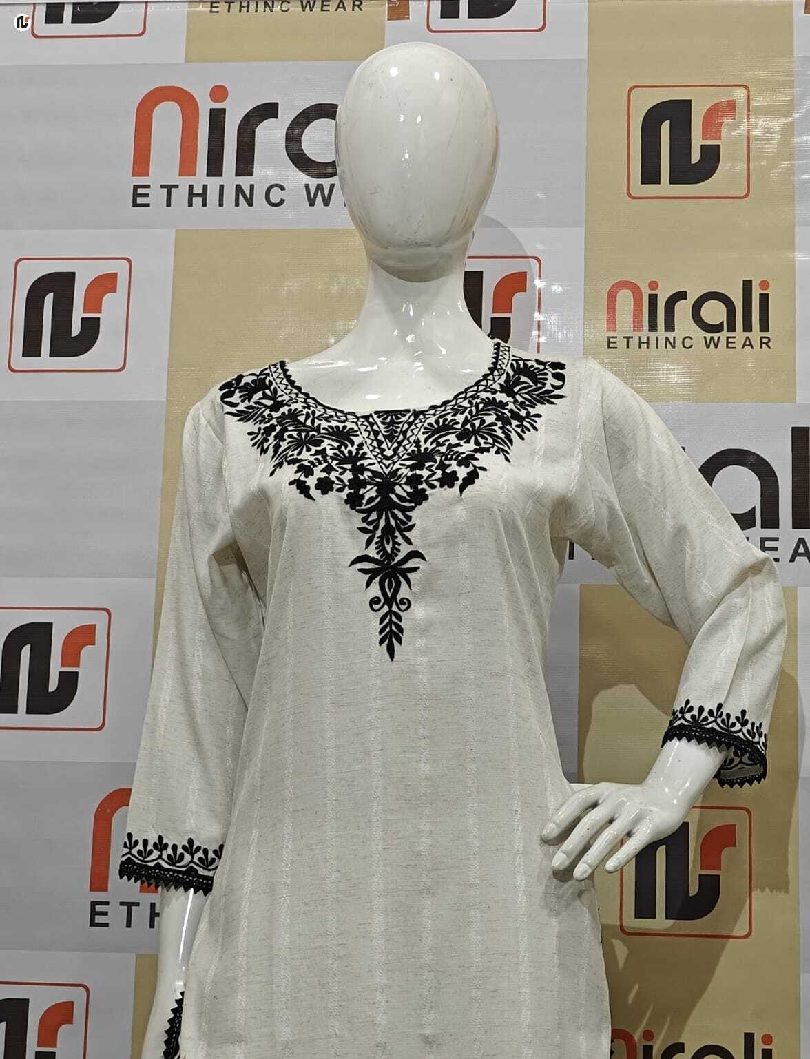 2 Piece Kurti - Color: White
