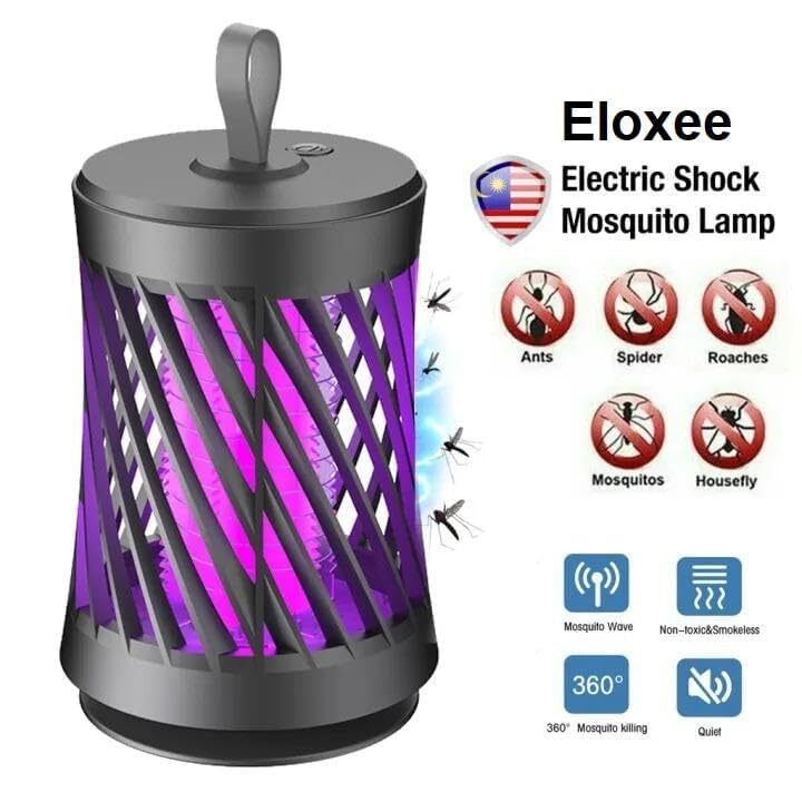 Zapper Mosquito Lamp - Eco-friendly Electronic Device, 10x10x10 Cm Size | Usb-powered, Easy-clean Tray, Silent Operation For Home Use