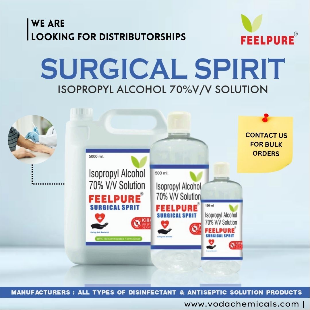Ipa 70% Surgical Sprit 100ml Isopropyl Alcohol 70% Solution