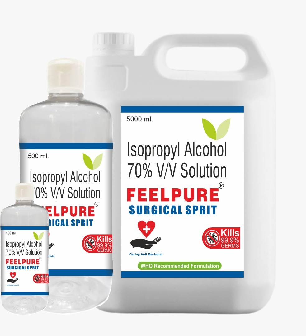 Ipa 70% Surgical Sprit 100ml Isopropyl Alcohol 70% Solution