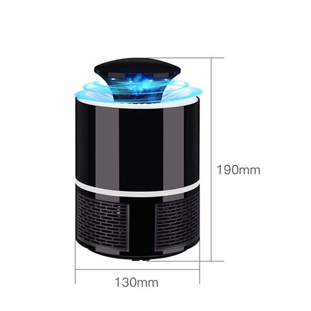 Mosquito Killer Lamp - Plastic, 14x9x19 Cm | Safe Kids Usb Powered Uv Light, Powerful Vortex Airflow, Harmful Chemical Free, Indoor & Outdoor Use