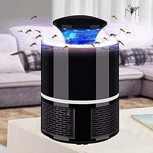 Mosquito Killer Lamp - Plastic, 14x9x19 Cm | Safe Kids Usb Powered Uv Light, Powerful Vortex Airflow, Harmful Chemical Free, Indoor & Outdoor Use
