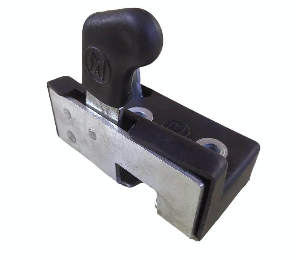 Inner Latch Lock Set Escorts - Color: Black
