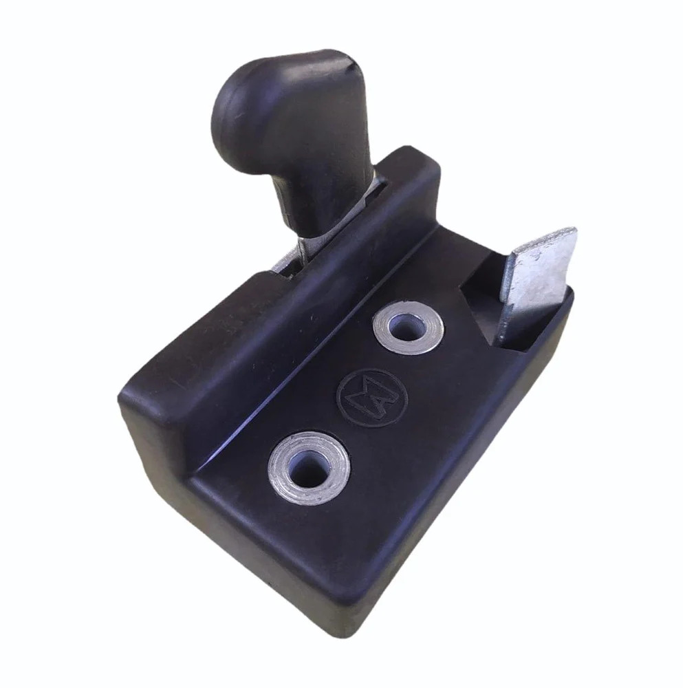 Inner Latch Lock Set Escorts - Color: Black