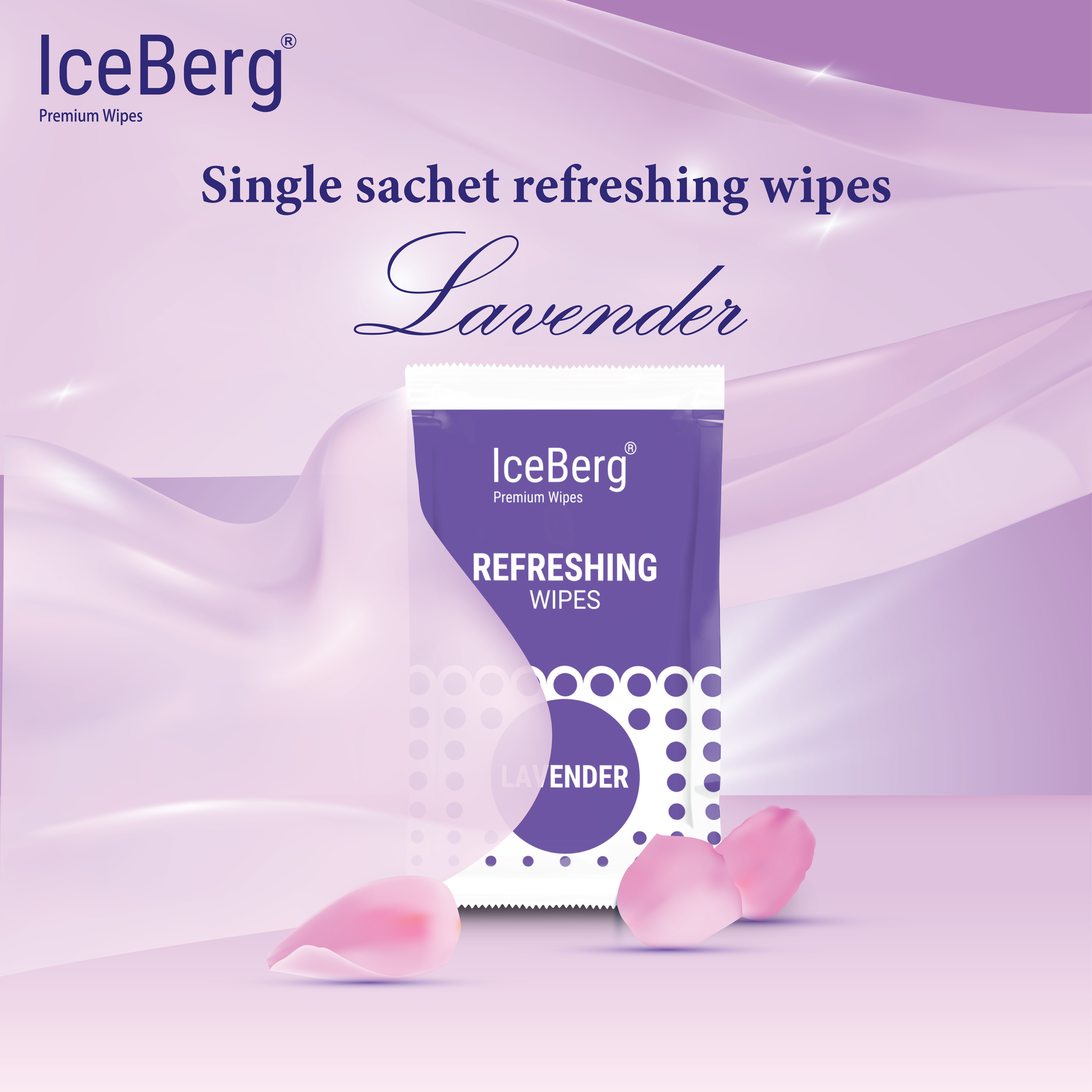 Cleansing Wet Wipes Single Sachet Application: Cleaning