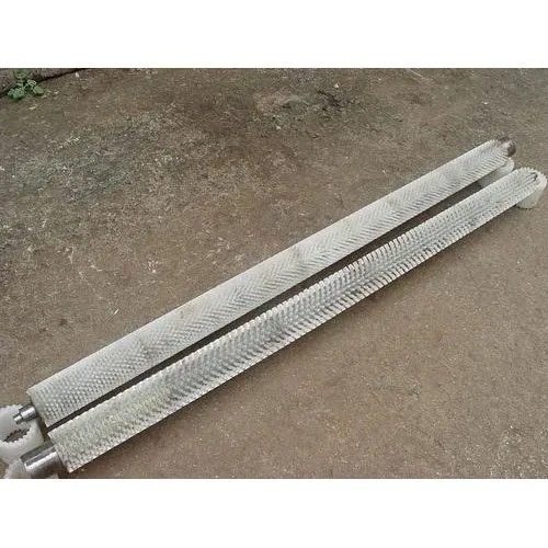 Textile Sueding Roller Brushes - PP/HDPE Material, 11-15 Inch Rectangular Shape, Medium Bristle Stiffness for Industrial Cleaning