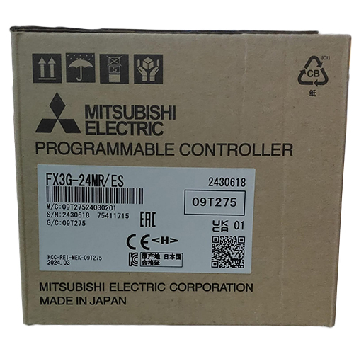 FX3G-24MR-ES प्रोग्रामेबल लॉजिक कंट्रोलर
