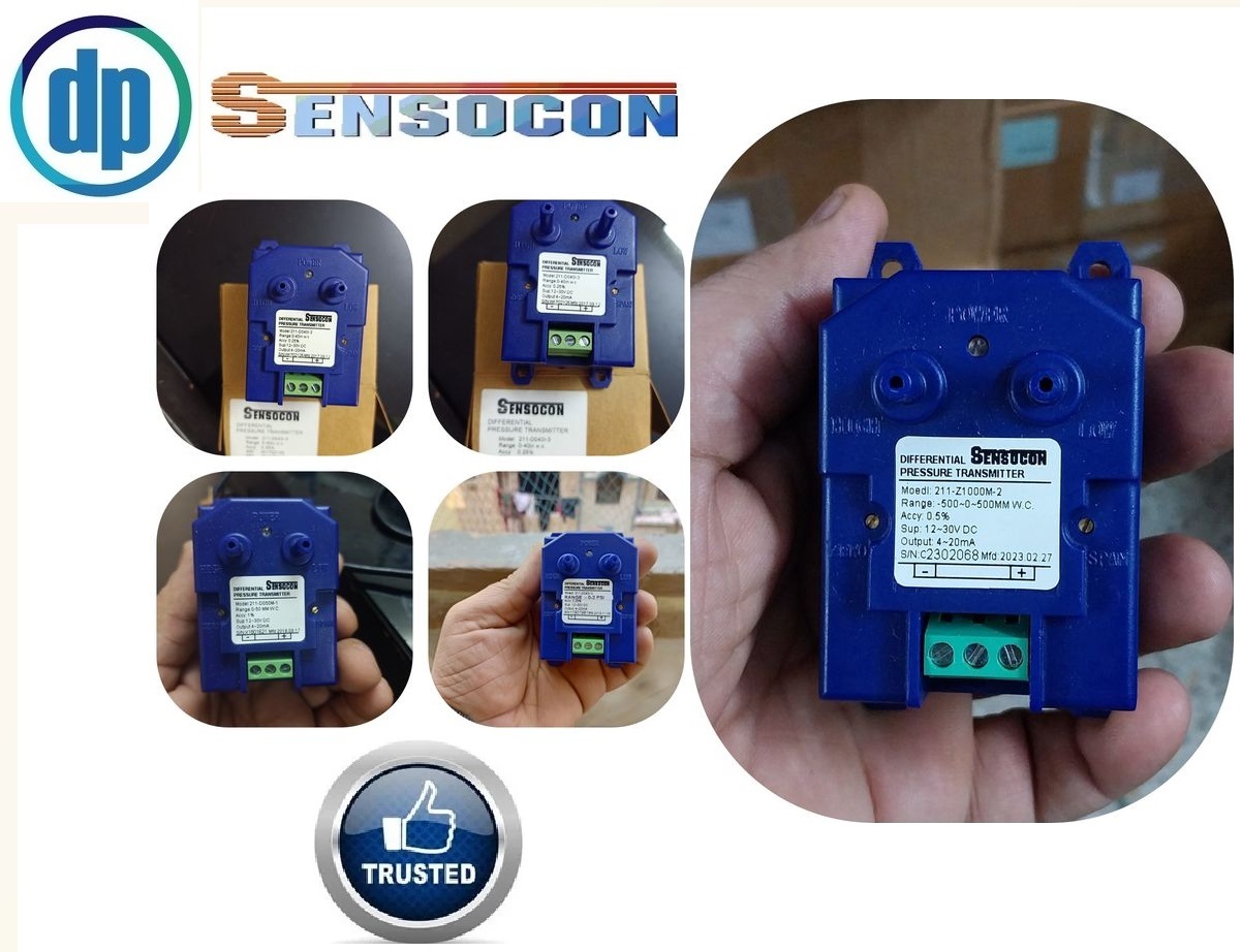 Sensocon Usa 211-d005k-3 Differential Pressure Transmitter From Odagaon Nayagarh Odisha India - Accuracy: 0.25% %