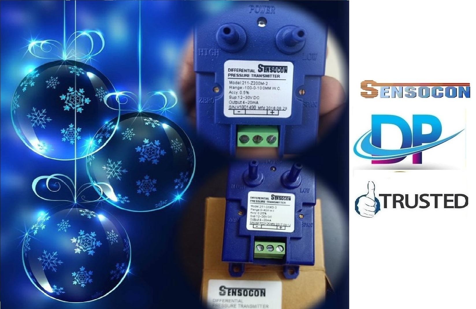 Sensocon Usa 211-d005k-3 Differential Pressure Transmitter From Odagaon Nayagarh Odisha India - Accuracy: 0.25% %