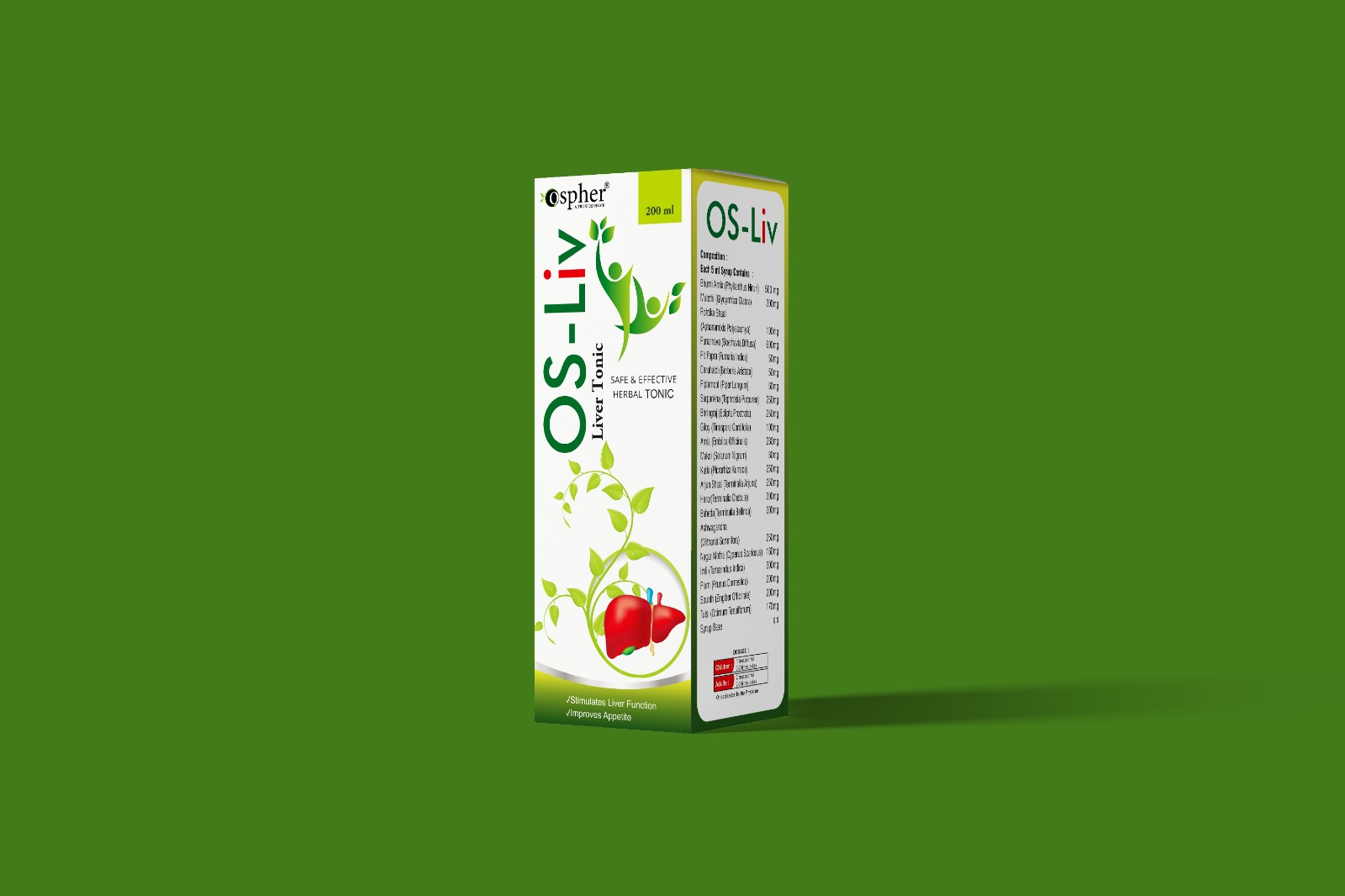 Os Liv Syrup 200ml - Age Group: Suitable For All