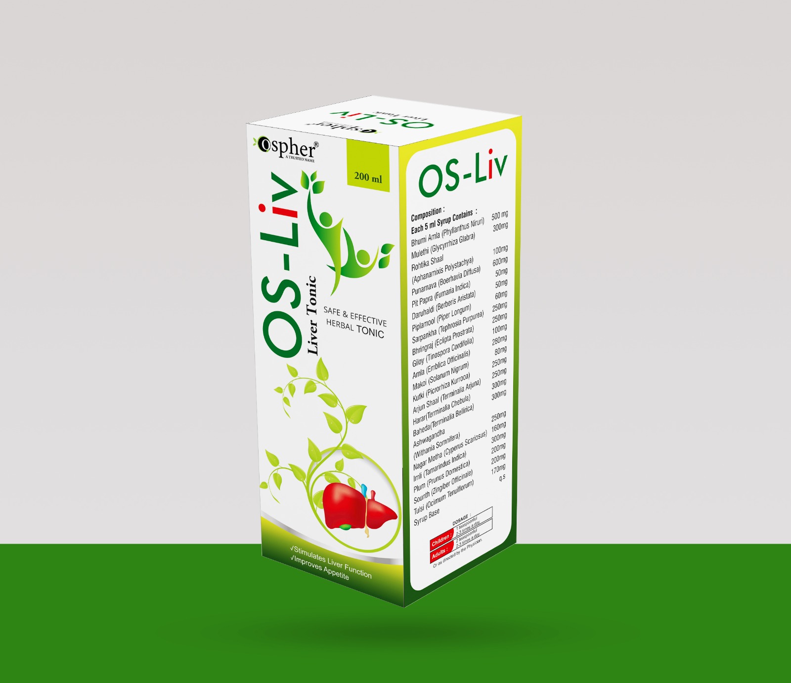 Os Liv Syrup 200ml - Age Group: Suitable For All