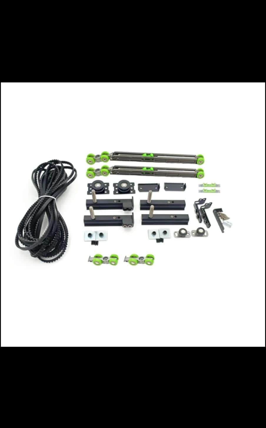 Slim Profile Hardware Accessories - Color: Matt Black