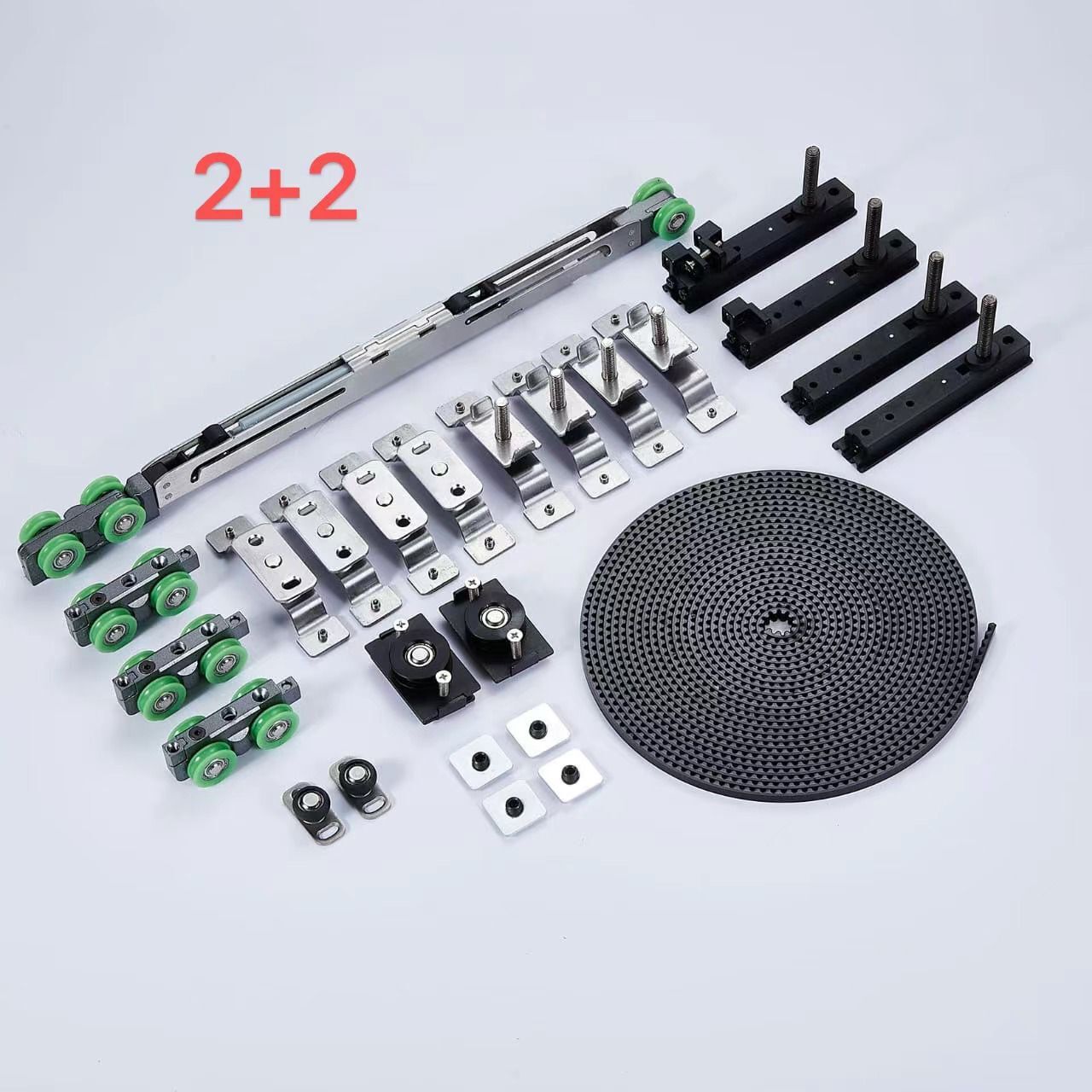 Slim Profile Hardware Accessories - Color: Matt Black