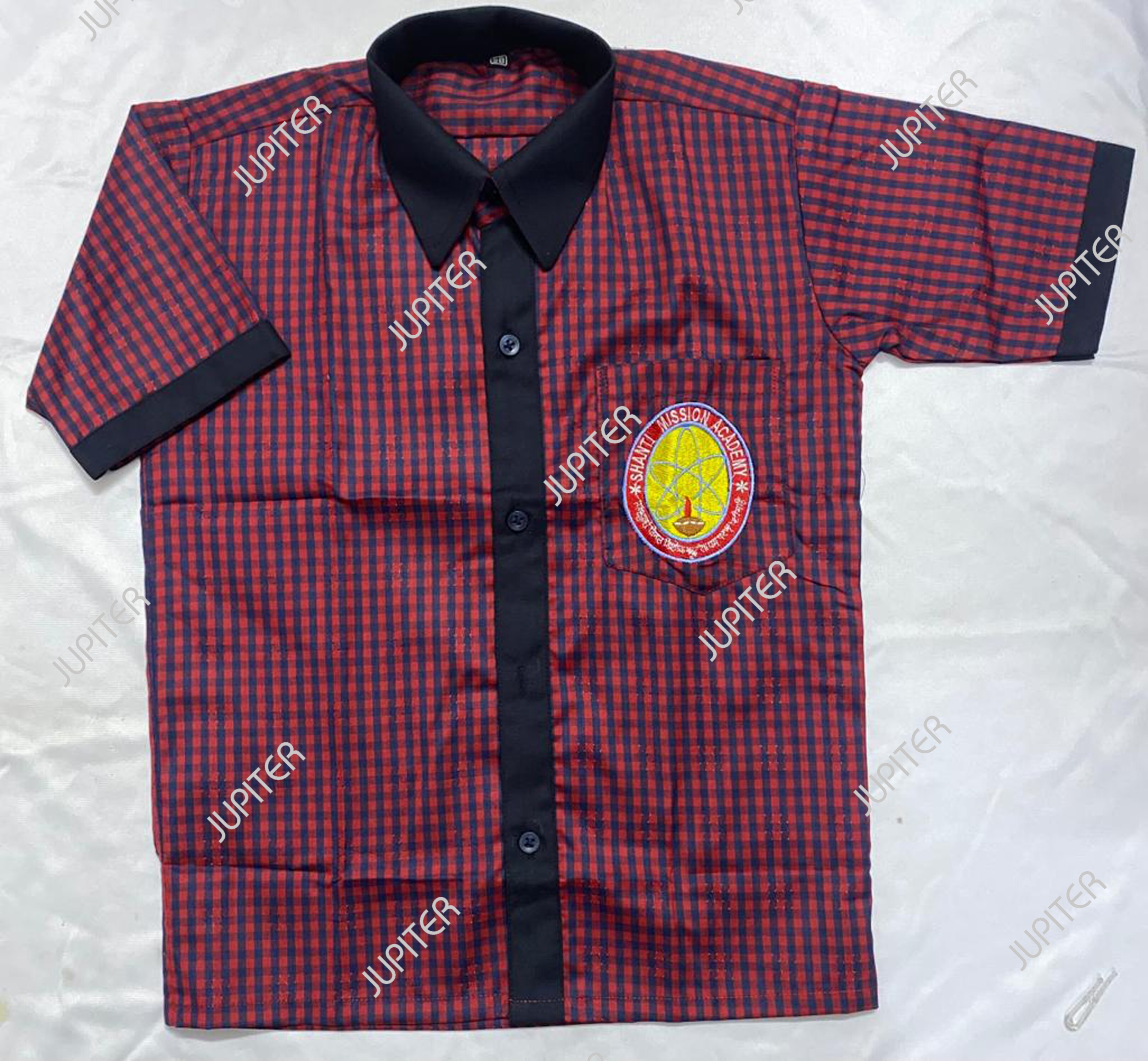 School Uniform Shirts - Cotton Polyester Blend, Customized Logo, Classic Collar Style, Unisex For Ages 4-19, Short & Long Sleeve Options, Durable And Stylish Design