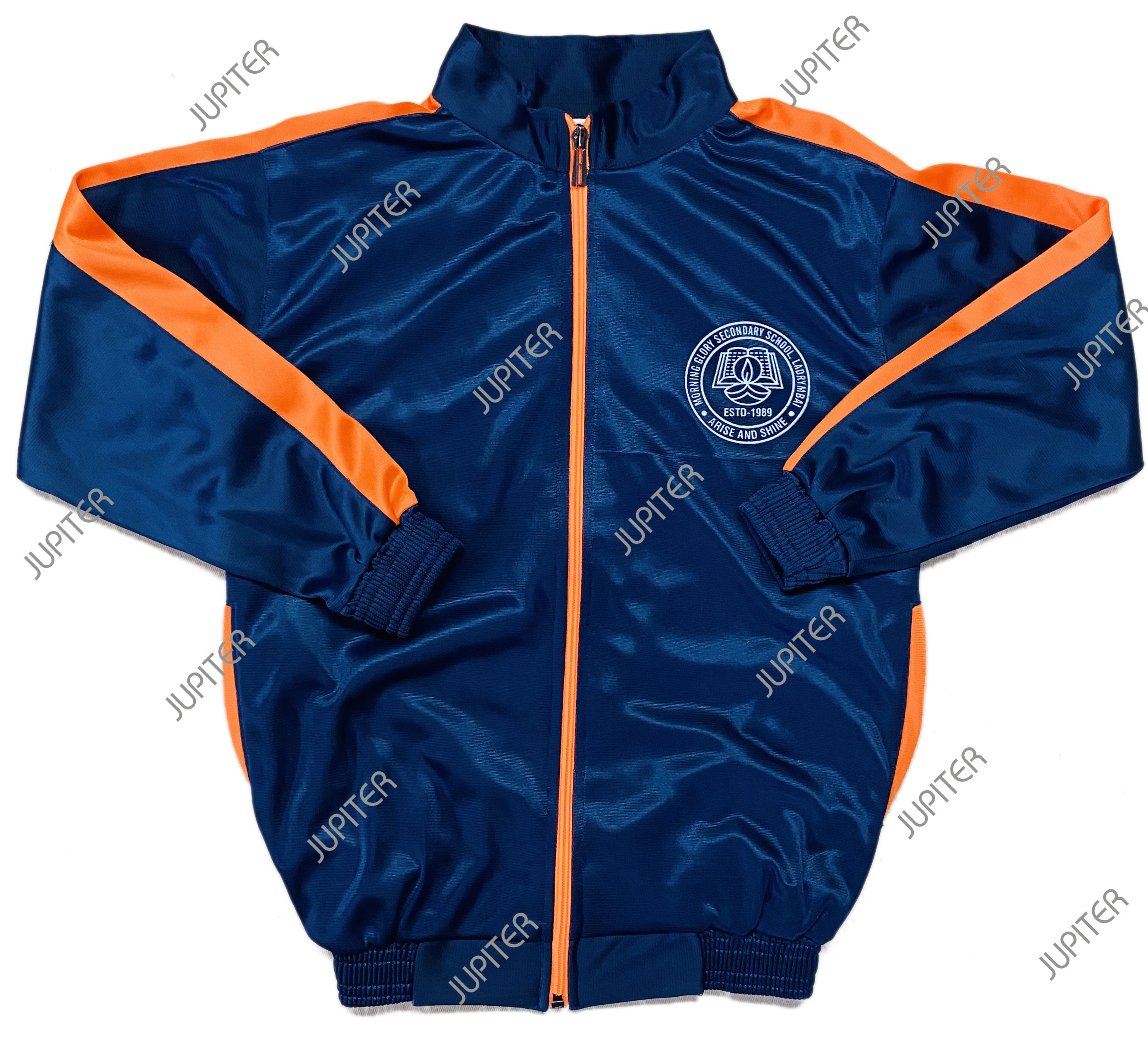 School Super Poly Tracksuit - Super Poly Fabric, Unisex Sizes S , Multicolor Options For All Ages, Customizable Logo & Label
