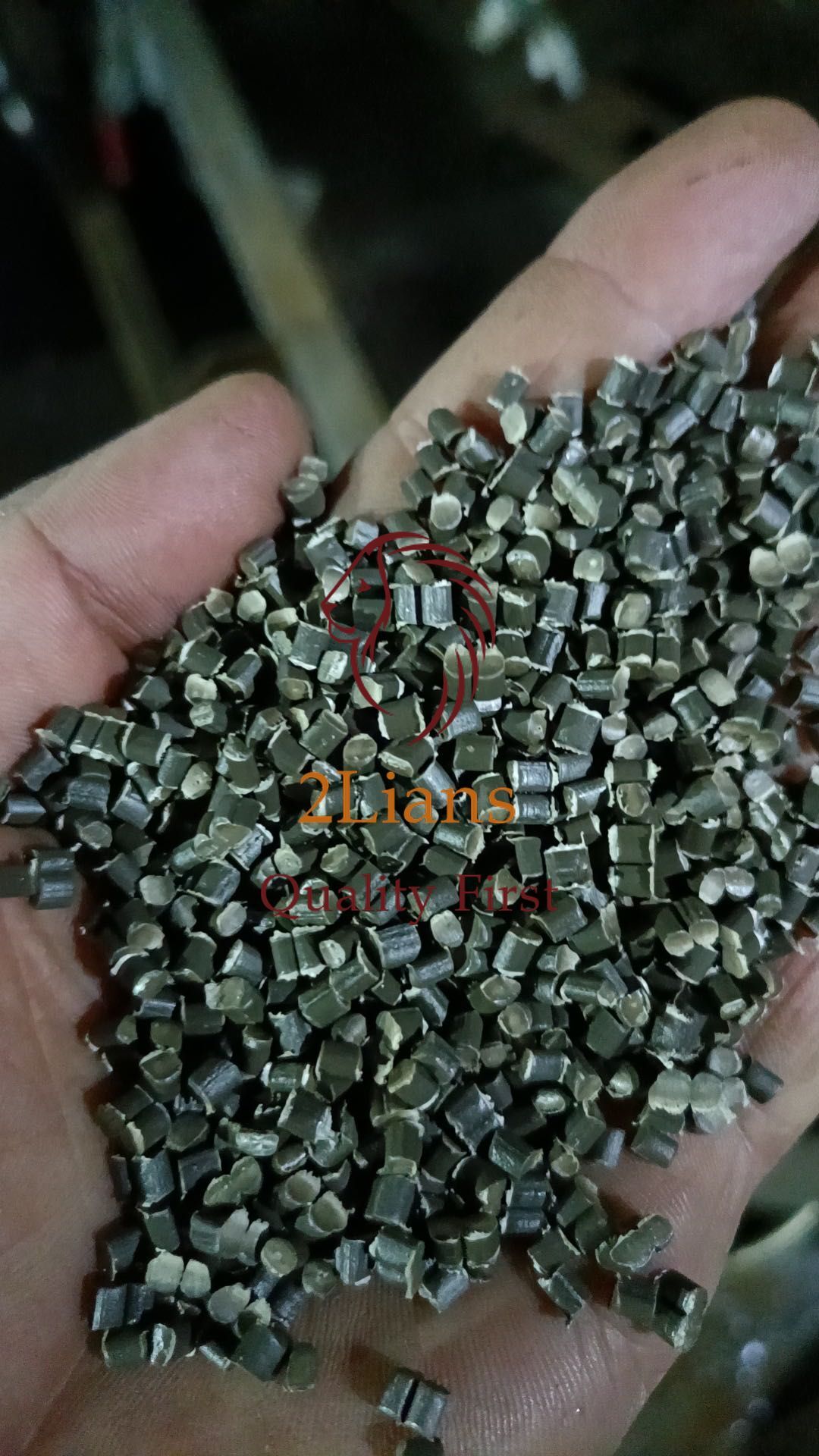 Pp/pe Recycled Pellets Gray - Size: Small