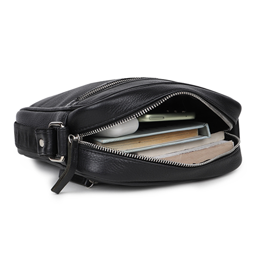 Mens Leather Messenger Bag - Color: Different Available