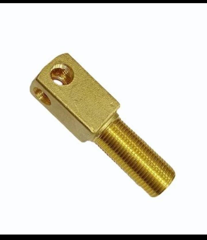 Golden Brass Four Way Extension Nipple