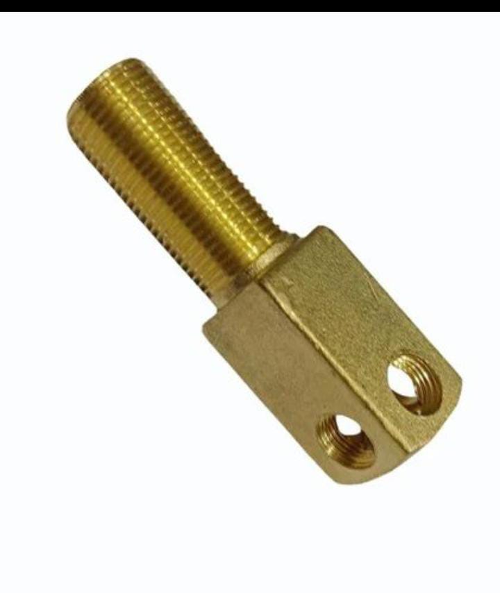 Golden Brass Four Way Extension Nipple