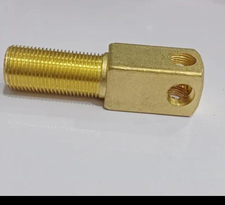 Golden Brass Four Way Extension Nipple