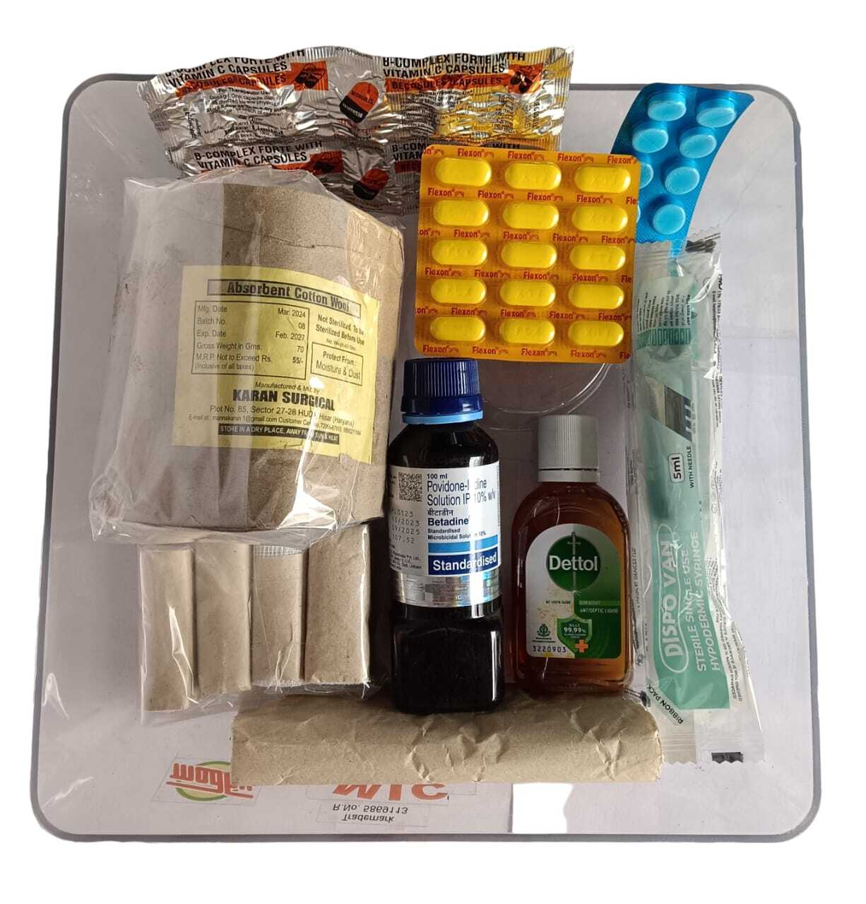 Acrylic Medicine Tray