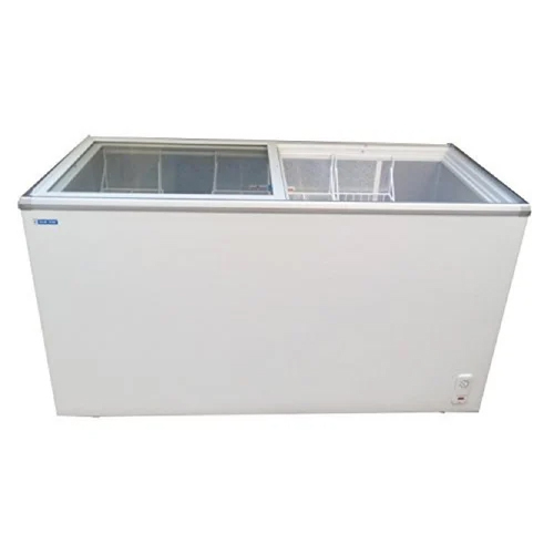 Gtol110B Blue Star Glass Top Deep Freezer - Capacity: 500 Ltr/Hr