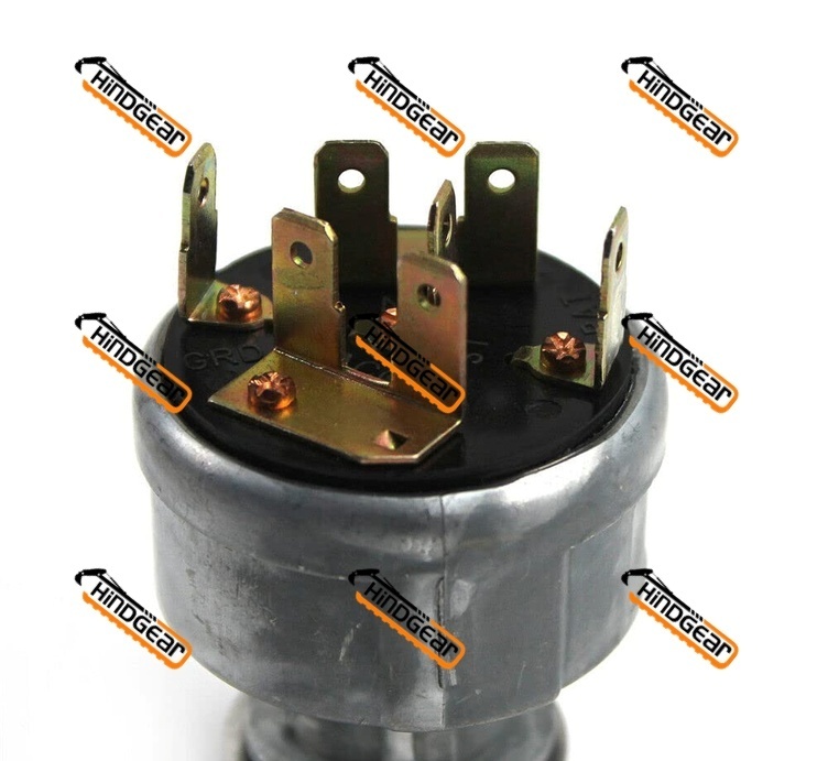 Ignition Switch Case - Color: Black Silver