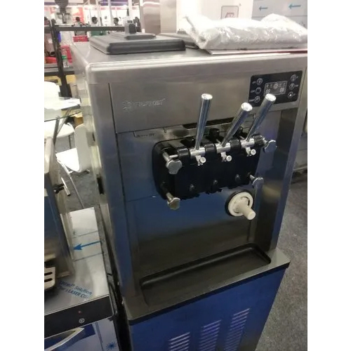 स्टेनलेस स्टील सॉफ्ट सर्व आइस क्रीम मशीन