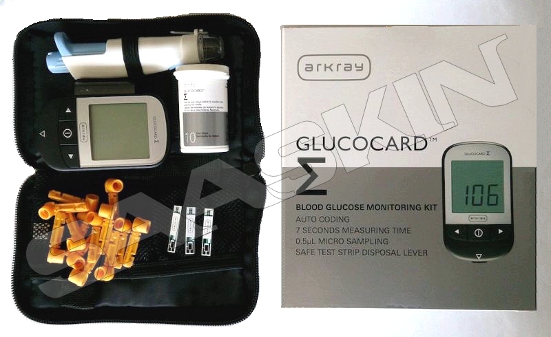 Arkray Blood Glucose Test Meter Glucocard Sigma Gt-1070