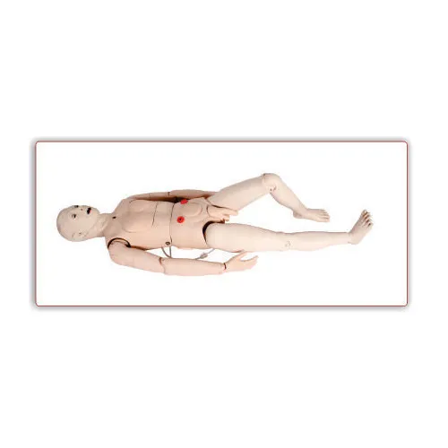 Ns-6001- Multi-functional Nursing Simulator (Male) - Color: Realistic Skin Tone