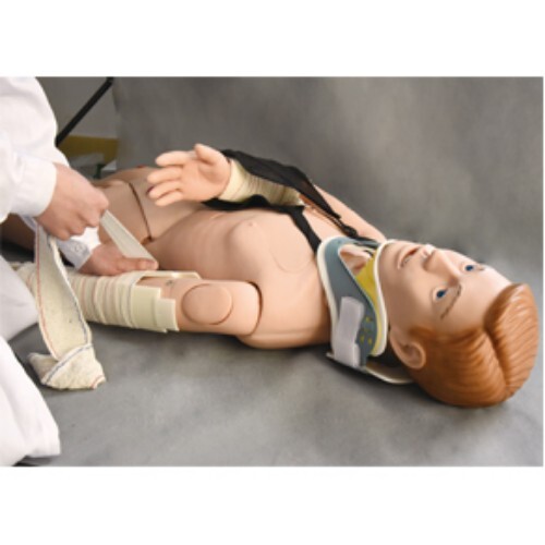 Gd/j112 Standard Patient For External Fixation Training Simulator In First Aid Of Limb Fracture - Color: Realistic Skin Tone