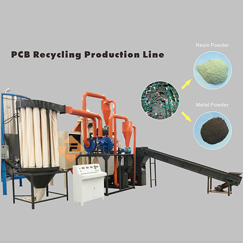 Pcb Recycling Machine - Capacity: 500-1000 Kg/hr